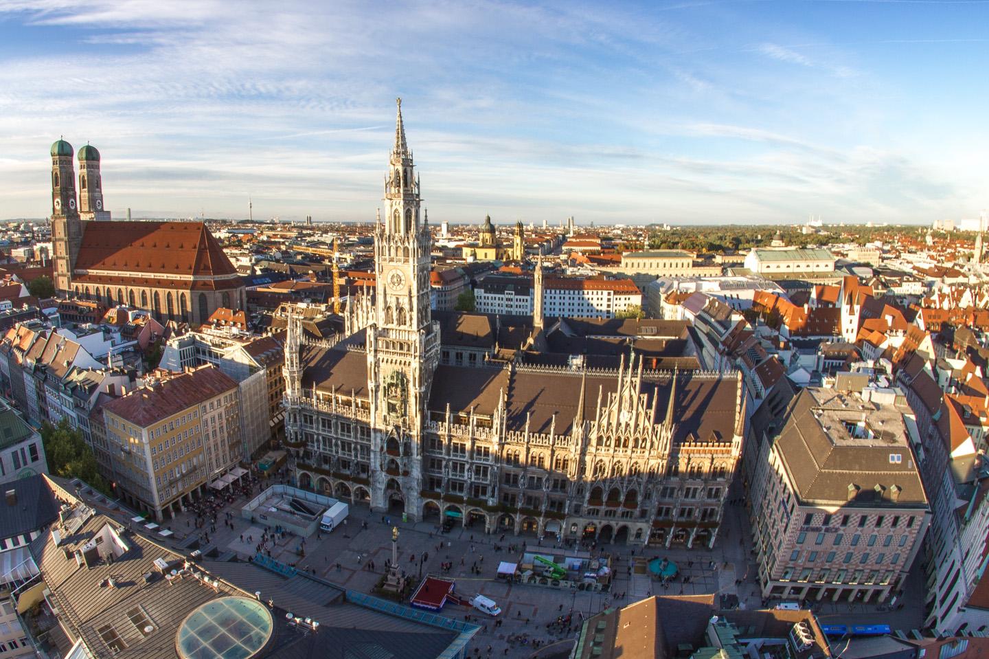 Marienplatz München - Sehenswürdigkeiten der Innenstadt