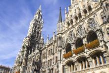 Picture: The Marienplatz and the New Town Hall