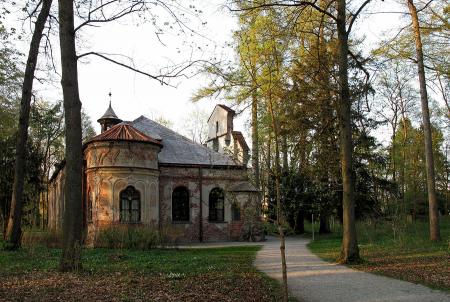 The Magdalenenklause in the Nymphenburg Park park