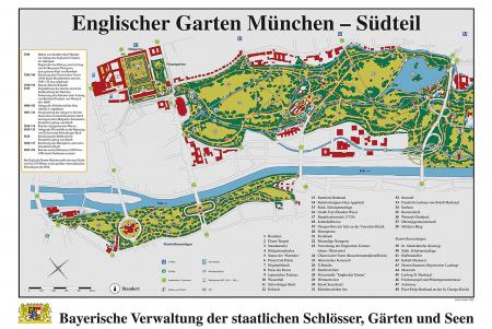 Englischer Garten Map
