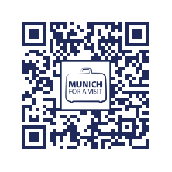 QR-Code Hofgarten mit Dianatempel- munich for a visit
