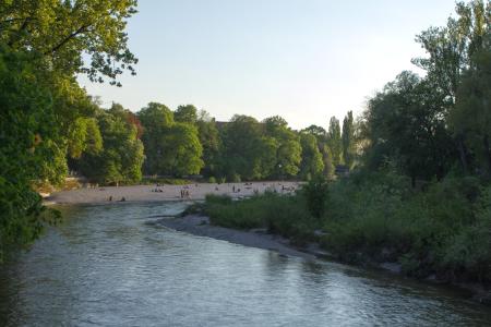 River Isar in Munich