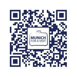 QR-Code Messe München- munich for a visit
