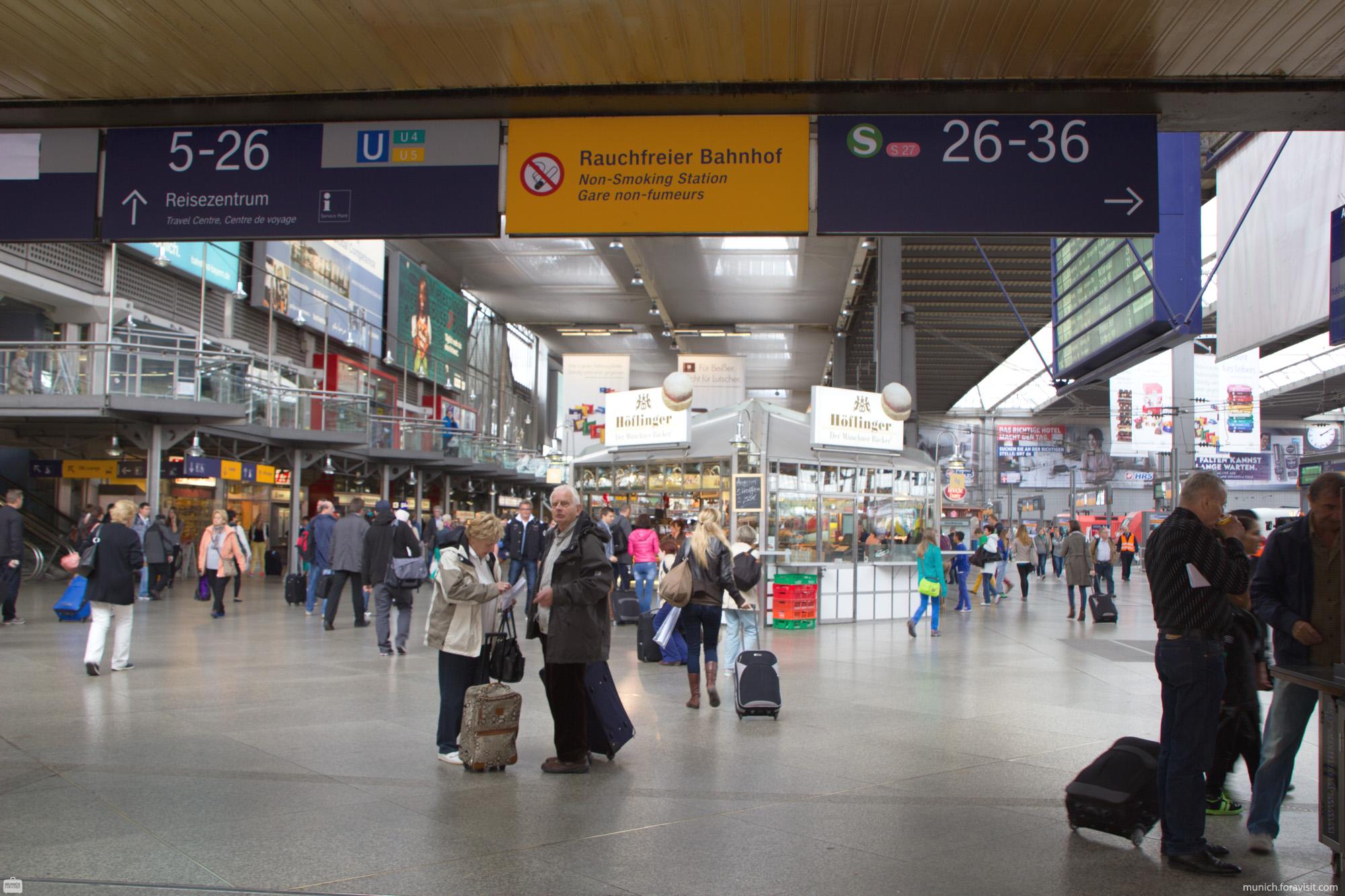 Hauptbahnhof M nchen HBF Alle Infos Auf Einen Blick