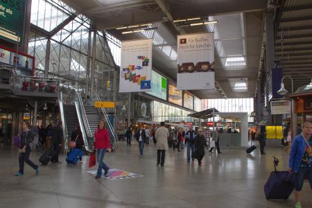 Inside the Central Main Station