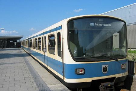 Ein älteres Modell der Münchner U-Bahn
