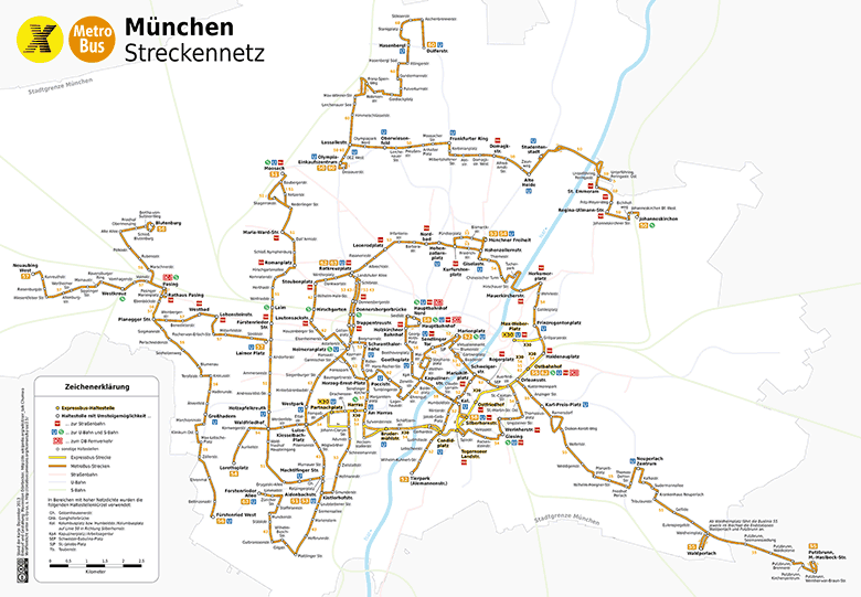 Bus Network - Metrobus