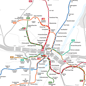 u-bahn Picture: Network Map - Map 